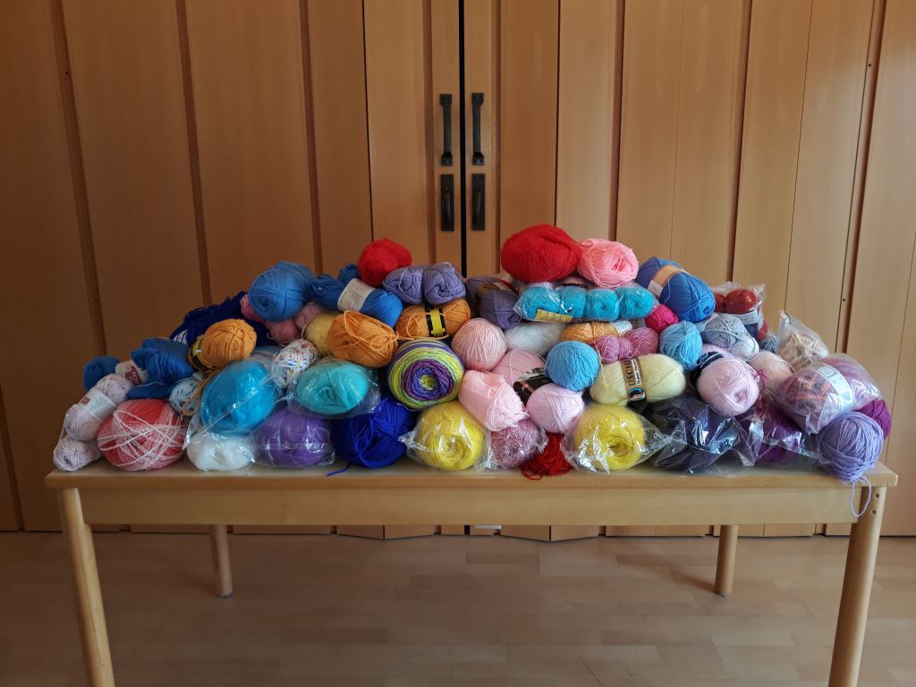 Greifswalder AWO-Verein bedankt sich für die gespendete Babywolle