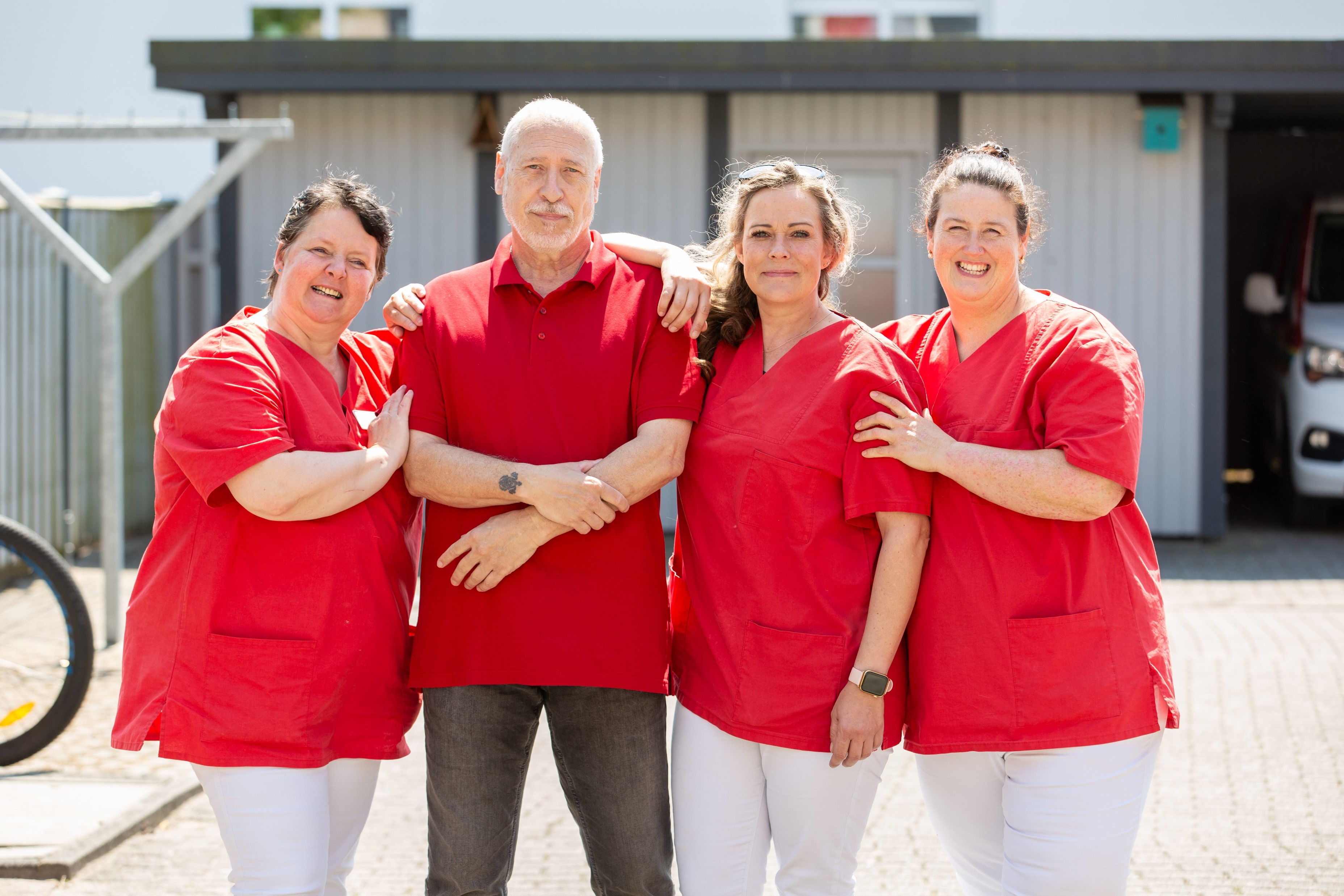 Unser Team der Senioren-Tagespflege in Grimmen